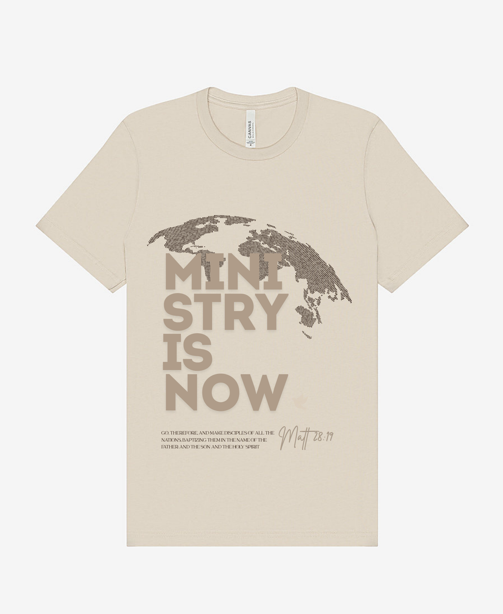MINISTRY IS NOW MISSIONS TEE
